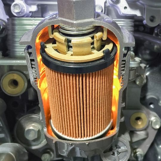 How Does An Engine Oil Filter Work 