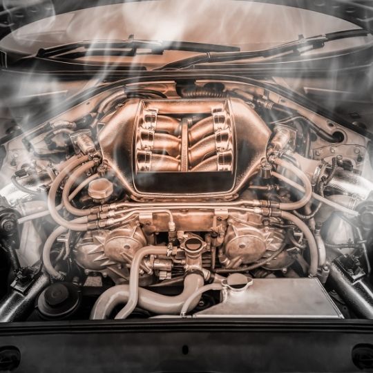 What happens when coolant leaks into engine oil?