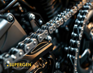 How do I keep my motorcycle chain in good condition