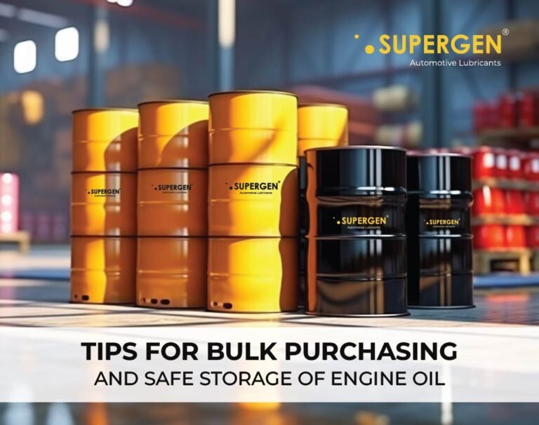 Tips for Bulk Purchasing Safe Storage of Engine Oil