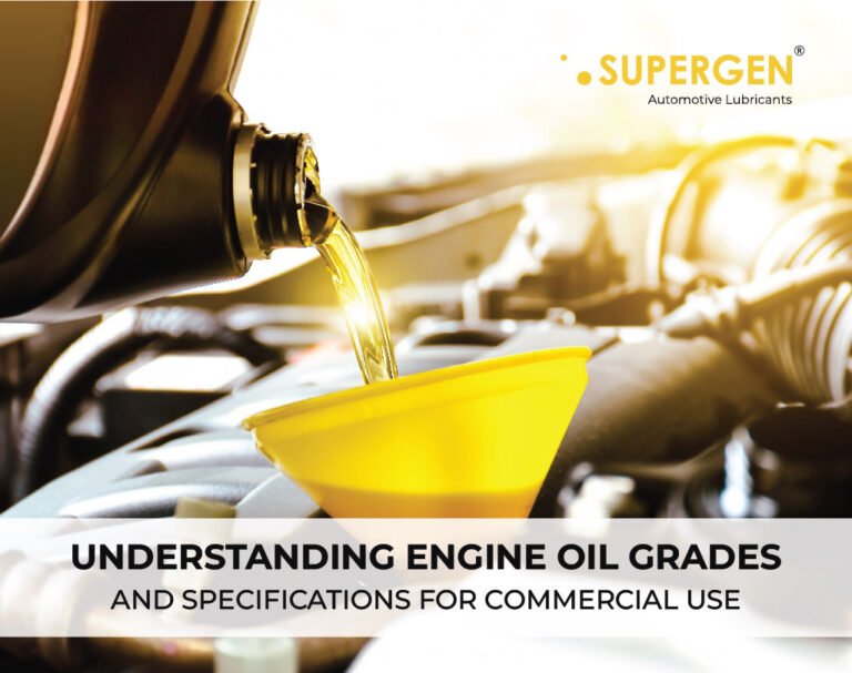 Understanding Engine Oil Grades and Specifications for Commercial Use